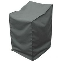 Greemotion - Telo di Copertura per sedie impilabili, Custodia Protettiva sedie impilabili Giardino Esterno, ca. 66 x 66 x 160 cm