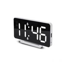 Greenblue - green blue GB383 horloge avec alarme et thermomètre vert-bleu blanc