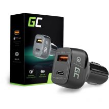 CAD33 chargeur de mobile device Universal Black Lighter de cigarette Fast Charge Indoor - Green Cell