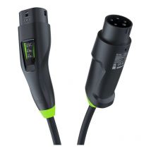 Green Cell - Habu ev Chargeur Portable Wallbox 11kW 7m Type 2 à cee 16A avec gc App Câble Recharge Voiture Électrique Compatible pour Model 3, Model