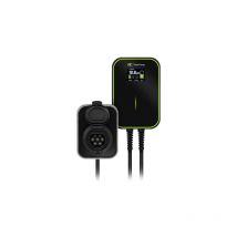 Gc PowerBox Wallbox 22kW rfid Chargeur pour Véhicules Électriques ev Type 2 Prise Écran lcd Compatible avec Model 3/S/X/Y, e-208, e-2008, 500e,
