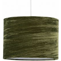 Green Crushed Velvet 30cm Pendant Lightshade