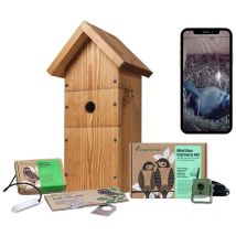 Green Feathers - Ultimate WiFi Bird Box Camera Kit Bundle (3rd Gen)