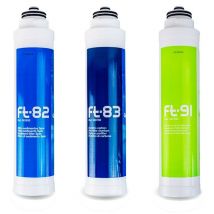 Ionfilter - Green Filter ft line 3 cartouches de rechange pour filtres.