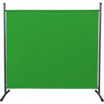 Quick-star - green screen Stellwand 180 x 180 cm Stoff Raumteiler Trennwand Sichtschutz Grün