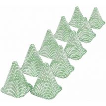 Sonnenhut, Farbe: grün, 10er Satz Maße: 19 x 19 x 22 cm