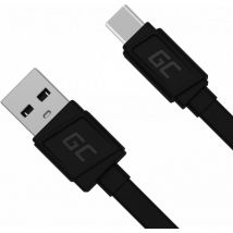Green Cell GC USB C 25cm Câble Type C Chargeur Cable pour Samsung Galaxy S21 S20 Ultra S10 S9 S8+ Note 20 10 9 8 A3 A5 A80 A71 A70 A50 A42 A41 A31