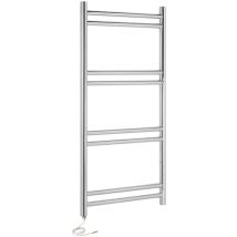 Greenedhouse - Tirana Electric Stainless Steel Towel Rail 500 x 1000mm
