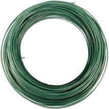 Ficelles et fils d'attache pour jardin, liens de jardinage pour ligatures - fil de fer gainé 50M fil de fer pour c - Greengers