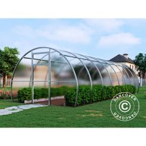 Greenhouse polycarbonate, Strong nova 24 m², 3x8 m, Silver - Silver