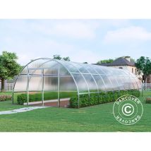 Greenhouse polycarbonate, Strong nova 40 m², 4x10 m, Silver - Silver