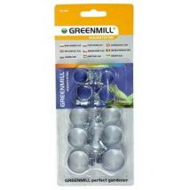 Opaski zaciskowe 10szt. do węży 1/2', 5/8', 3/4' - Greenmill