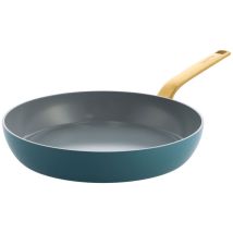 Poêle bleue Evolution 30 cm – Aluminium – Antiadhésif Thermolon – Compatible induction