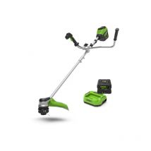 Greenworks - 40cm 60V Brushless Motorsense - 4.0 Ah Akku - Ladegerät - GD60BCBK4