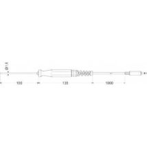 Greisinger Gtf 175/1.6 Sonda Ad Immersione -70 Fino A 200 °c Sensore Tipo Pt1000