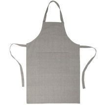 Grembiule in cotone grigio Andrea House