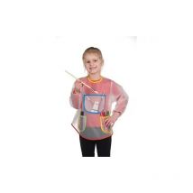 Grembiule da Artista per Pittore Pitturare Impermeabile con 3 Tasche Trasparente