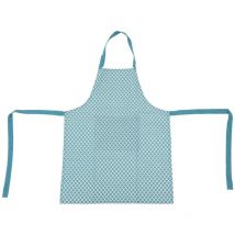 Grembiule tikal in cotone blu anatra 60x80cm Atmosphera Créateur D'intérieur