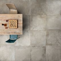 Grès cérame - amboise - Polvere - 80x80 - Antidérapant - (1,28 m²)