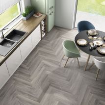 Grès cérame - BOSCO - Grigio - 22x90 Rectifié - Anti dérapant - (0,98 m²)