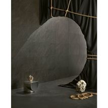 Stone By Stone - Grès cérame - dinamika - Pietra Pece - 120x260x0,65cm - Naturelle