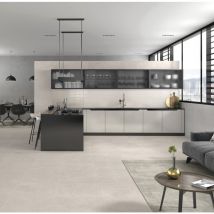 Stone By Stone - Grès cérame - flow - stone cloud - 60x60 Rectifié - Naturel - (1,05 m²)