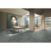 Stone By Stone - Grès cérame - icon - Jet Black - 80x80 - Naturelle - (1,28 m²)