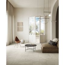 Stone By Stone - Grès cérame - lavaredo - Bianco - Plinthe 7,5x60 - Naturelle