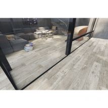 Stone By Stone - Grès cérame - monteverde - Grigio - Plinthe 8x100 - Naturelle