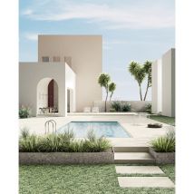 Grès cérame - timeline 2 - White - 60x120 - Antidérapant - (0,72 m²)