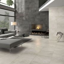 Stone By Stone - Grès cérame - urban stone - anthracite - 30x60 Rectifié - Anti dérapant - (1,22 m²)