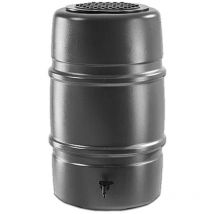 Water Butts Direct - Grey Harcostar 227L Water Butt, Rain Barrel Water