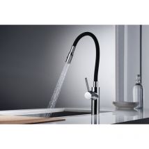 Imex - Grifo cocina con ducha profesional monomando Serie Tokyo