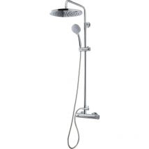 Galindo - karim due 88950300 columna de ducha mezcladora monomando con accesorios de ducha