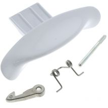 Griff des Bullauges weiß c00116580 für Waschmaschine ariston