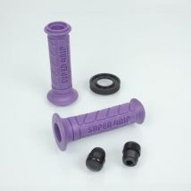 Griff Mad Super Grip Violett Länge 120mm Für Motorrad Roller