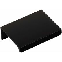 So-tech - Griffleiste Blankett Jane 50 X 17,8 X 40 Mm Aluminium Schwarz