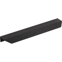 Griffleiste Blaze 2 LA 2x80, Länge 200 mm, Aluminium schwarz matt gebürstet