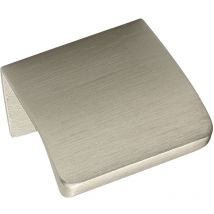 Griffleiste Möbelgriff Edge Straight la 20mm l 40mm Alu Edelstahl-Effekt