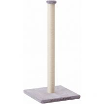 Griffoir pour chat - h 90 cm - Gris