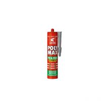 Poly Max Fix 1Seal Express Klebemasse Grau Griffon Kartusche 425 gr - 6150456