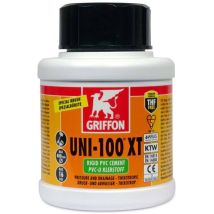 Griffon Universalkleber UNI-100 XT 250 ml – THF-frei – thixotrop – spaltfüllend – für PVC-Rohre bis 400 mm