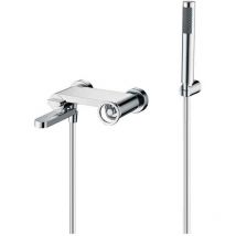 Imex - Robinet de baignoire avec monocommande Modèle olimpo Couleur Gris finition Chrome [ ]