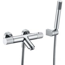 Imex - Robinet de baignoire thermostatique Modèle line Couleur gris finition chromée [ ]