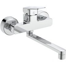 Ideal Standard - Ceraplan + Grifo de cocina de pared de microfibra