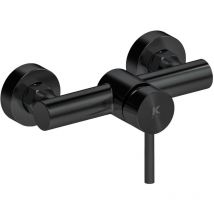 Grifo de ducha plenum negro mate - källa