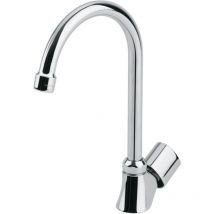 Ramon Soler - Grifo de Fregadero de Cocina con Caño Alto Cromado de 1 Agua Serie eco