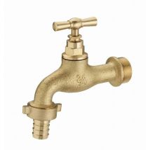 Noyon&thiebault - Válvula de jardín con tapa + conexión de nariz M3/4' (20x27) tipo M3/4' (20x27) / ø 15 mm - 1151-2020L1