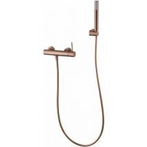 Imex - Grifo de kit ducha monza oro rosa cepillado [ ]