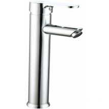 Grifo de lavabo alto serie Roble